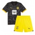 Otroški Nogometni dresi Borussia Dortmund Donyell Malen #21 Gostujoči 2023-24 Kratek Rokav (+ Kratke hlače)